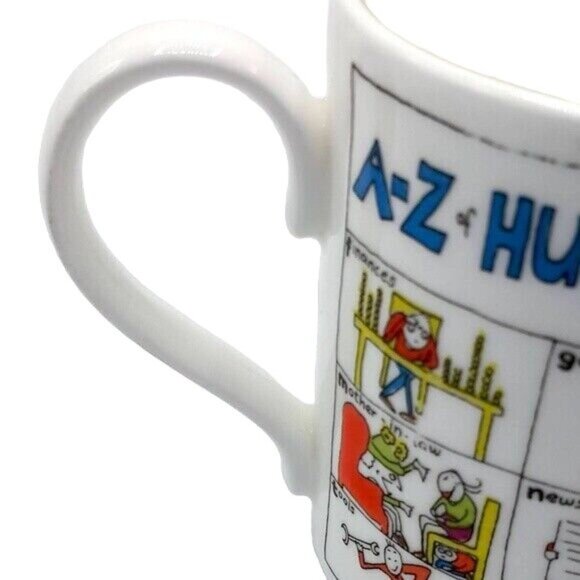 A-Z of Husbands Nicola Streeten Mug Funny Anniversary Scotland McLaggan Smith - Picture 5 of 7
